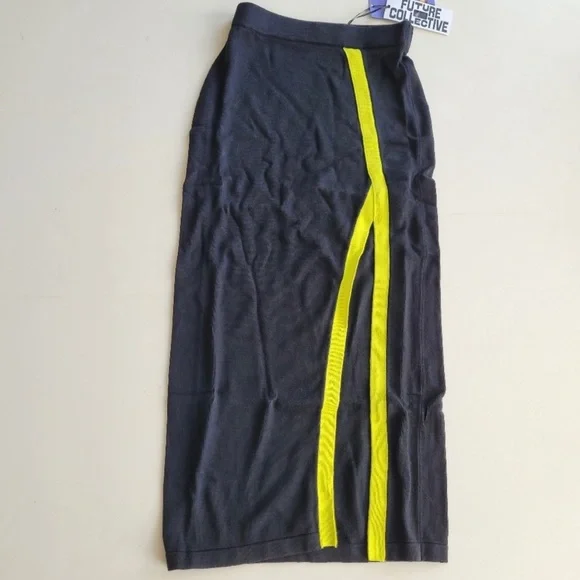 Future Collective High-Waisted Designer Pencil Skirt - Picture 1 of 8